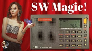 RADIWOW R-108 Shortwave Radio | Full Review &amp; Demo