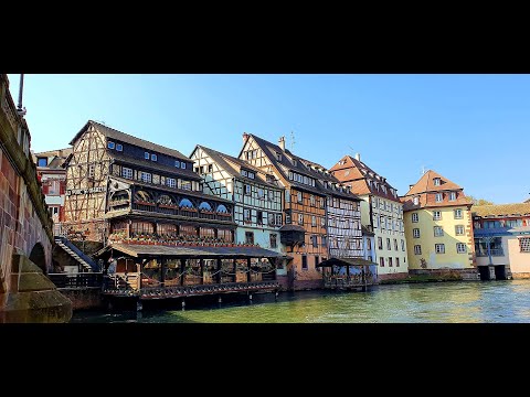 Strasbourg France 4K Walking Tour 2022