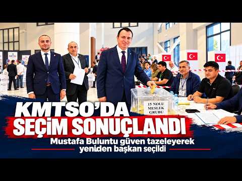 KMTSO’da seçim sonuçlandı: Mustafa Buluntu güven tazeleyerek yeniden başkan seçildi!