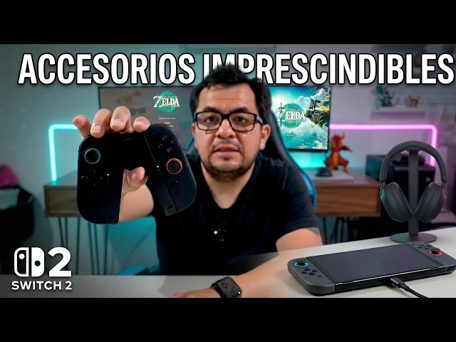 Vídeo relacionado con Estación de Organización para Switch 2 2025 Consola & Mando , Rápida Magnética Base de Carga para Joy-Con 2 con 9 Modos RGB, Dock de Almacenamiento para Switch 2 Accesorios para 16 Tarjetas de Juego