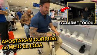 CARIANI e BALESTRIN ENTRARAM na LOJA FECHADA e o ALARME TOCOU