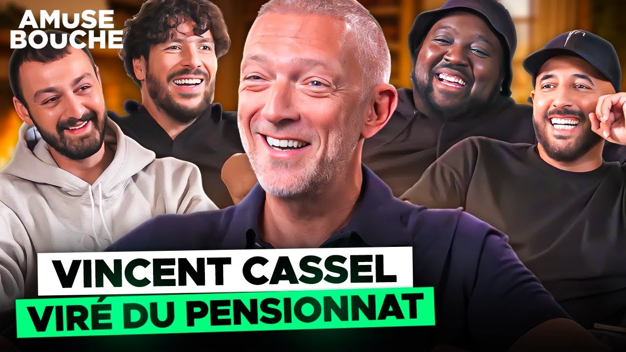 Viré du pensionnat à 17 ans il s'inscrit à l'école du cirque | Vincent Cassel