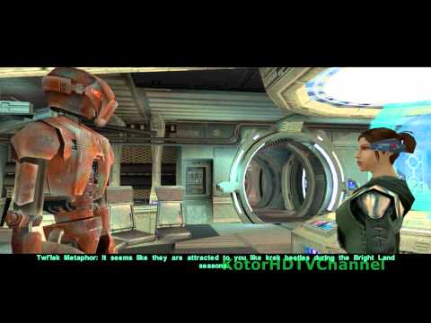 Kotor 2 TSL RCM 1.7 Walkthrough part 28 - HK-47 Reactivated ( Light Side Female )