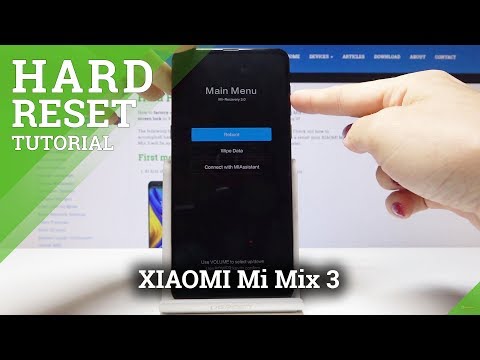 XIAOMI Mi Mix 3 HARD RESET / REMOVE SCREEN LOCK
