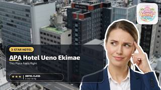 APA Hotel Ueno Ekimae - This Place Feels Right | Tokyo, Japan🌟