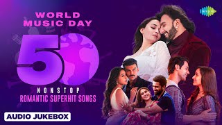 Download lagu World Music Day - 50 Nonstop Romantic Superhit Songs | Audio Jukebox | Tum Kya Mile, Pehla Nasha mp3