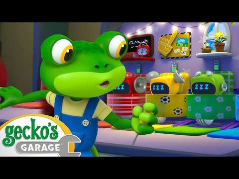 Bedtime Repairs | Morphle and Gecko's Garage - Cartoons for Kids | Trucks and Cars