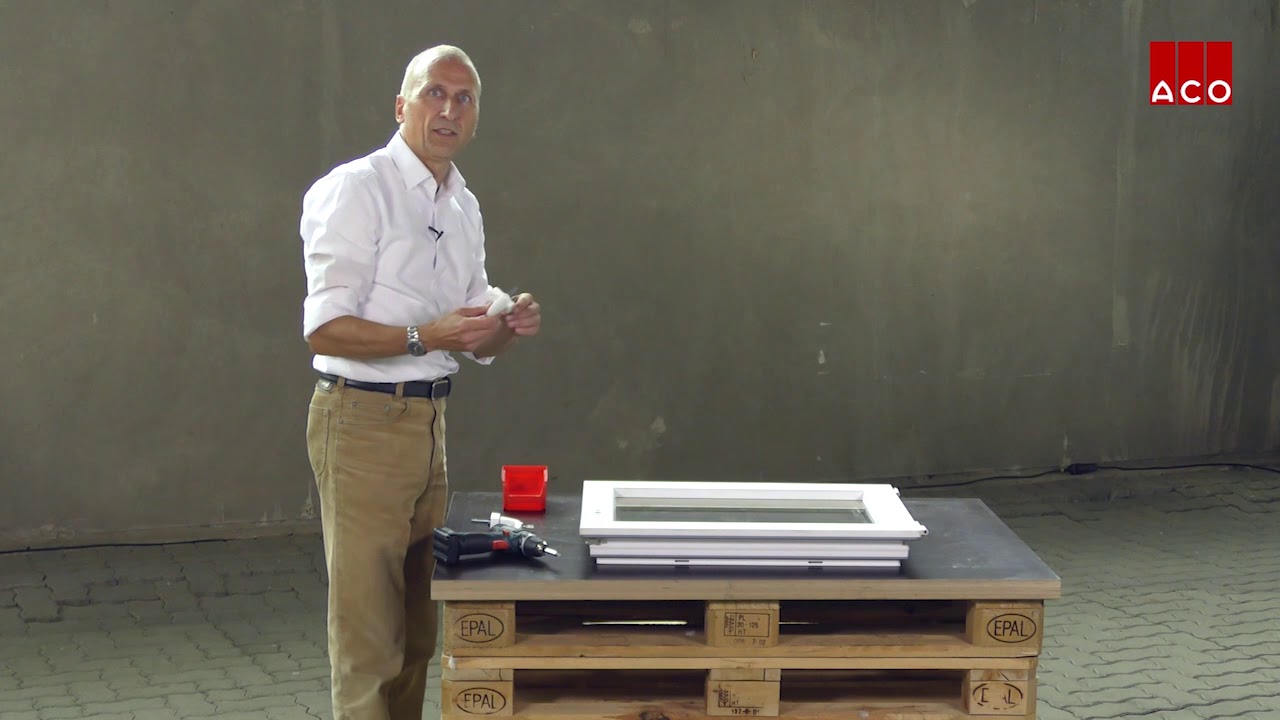 askACO - Tausch der Kellerfenster Griffolive