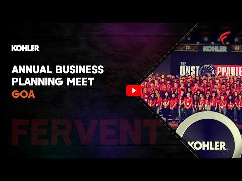 Kohler Annual Business Planning Meet — Fervent event film