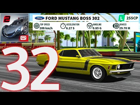 GT Racing 2: Real Car game -Android Gameplay Walkthrough Part 32- Ford Mustang Boss 302 - Legendary
