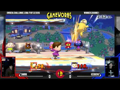 Smirk (Duck Hunt) Vs. Iceberg (Villager) - WR1