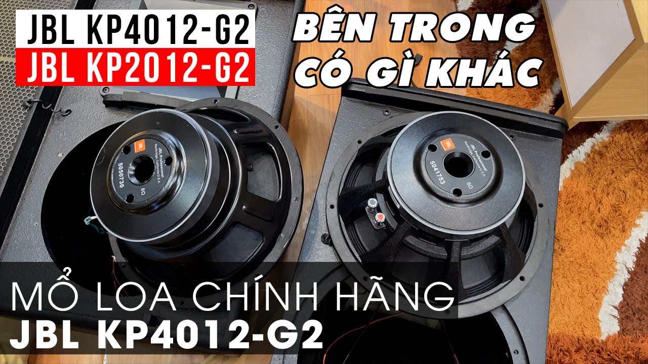 video Loa karaoke JBL KP 4012G2 chính hãng 0