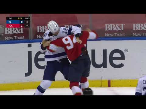 NHL Fight - Lightning @ Panthers - 11 02 2021