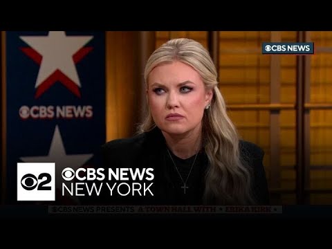 Erika Kirk opens up at a CBS News town hall about the murder of husband Charlie Kirk
