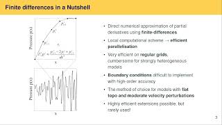 SPIN Short Course - Computational Seismology - Part I