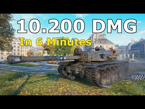 World of Tanks T110E4 - 10,200 Damage In 6 Minutes