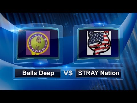 Balls Deep vs STRAY Nation - Pool Play - Jacksonville Kickball Open #JKO2017