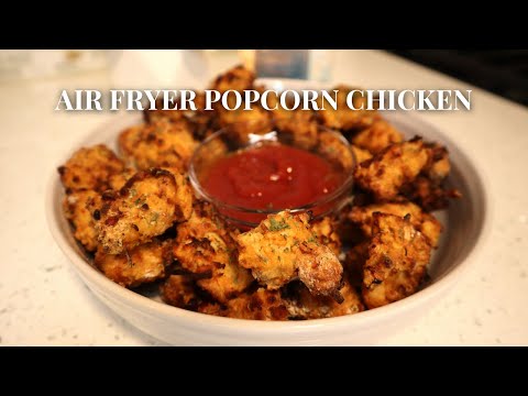 Air Fryer Popcorn Chicken Recipe | Popcorn Chicken Recipe