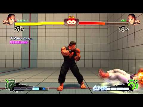 tRues Impractical streetfighter combos challenge! - RYU