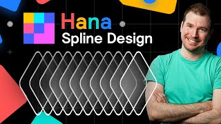 2D Web Animations and Interactions with Spline Design Hana