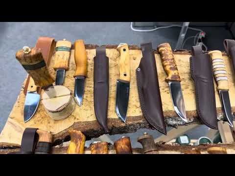 Klassische Nordische Messer am Helle Stand IWA 2025