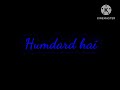 Humdard Hai Humdum Bhi Jai Black Screen Whatsapp Status Video