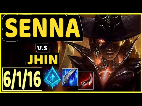 FREEZE (SENNA) vs JHIN - 6/1/16 KDA BOTTOM ADC CHALLENGER GAMEPLAY - EUW
