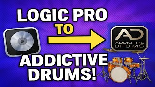 🎧 Logic Pro X Drummer to Addictive Drums Integration – Step-by-Step Tutorial! 🥁