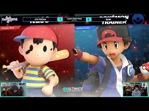 PkChris (Ness) vs Quidd (Pokemon Trainer) | AON Ultimate #134 Losers Semi-Final