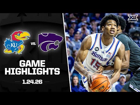 #19 Kansas vs. Kansas State Game Highlights | 2025-26 Big 12 Men's Basketball
