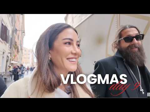 Vlogmas Day 9: Pantheon Visit, Rome to Milan Train & Christmas Packages