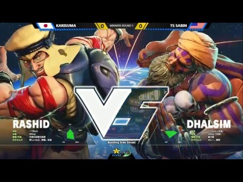 KSB2016 SF5 Sabin[Dhalsim]VS karisuma[Rashid]