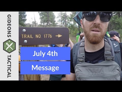 Independence Day Message: July 4th 2017