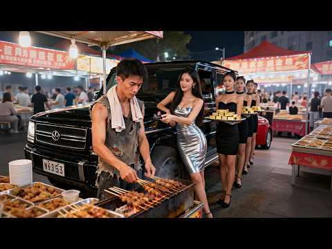 窮小夥賣燒烤被美女總裁開豪車堵住，本以為是討債，豈料女總裁送出百億喊他[主人]，他竟是首富流落在外的繼承人，直至人生巔峰#流浪首富之子