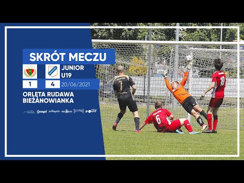 SKRÓT MECZU: Orlęta Rudawa 1:4 Bieżanowianka | JUNIOR U19
