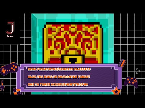 Sega Megadrive/Genesis alex kidd in enchanted castle one in three Achievement/Trophy