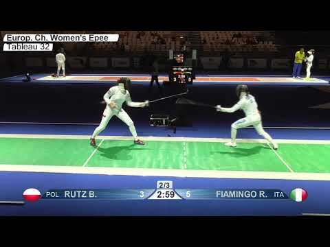 2019 738 T32 12 F E Individual Duesseldorf GER ZCH GREEN FIAMINGO ITA vs RUTZ POL