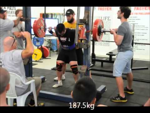 GPC NSW STATE TITLES 2013 - Daniel Menz 477.5@83.9kg