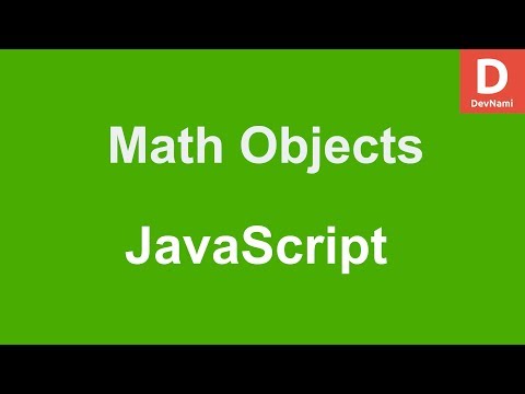 Javascript Math Objects