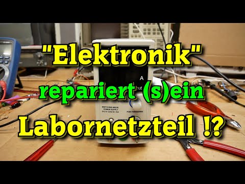 Labornetzteil reparieren. PeakTech 6225 A