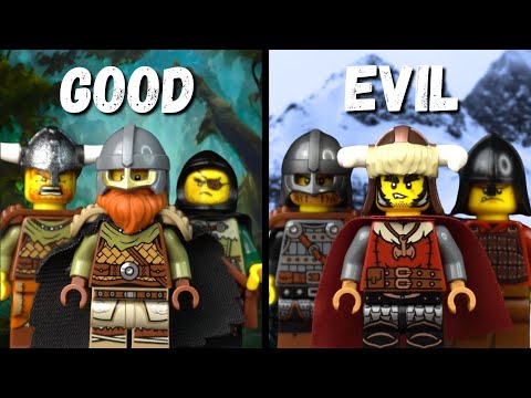 I made Waring Viking Factions | Frostholm Lego Moc Pt. 6