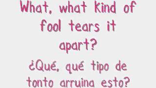 What Kind of Fool - The Warblers (Glee) | Full Lyrics English/Español