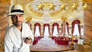 I Stayed at Raffles The Palm – Pink Marble, Gold & Crystal Everywhere