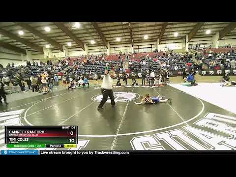 65 Lbs Champ. Round 1 - Camree Cranford, Ravage Wrestling Club Vs Timi Coles, Canada 2c4a