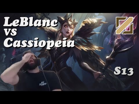 Leblanc vs Cassiopeia Mid Lane Season 13 | Yassuo Full Gameplay