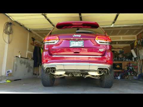 Corsa exhaust on 2014 Grand Cherokee WK2 summit 5.7 Hemi