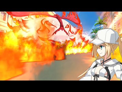 [fgo] Blazing Cernunnos vs Summer Castoria solo