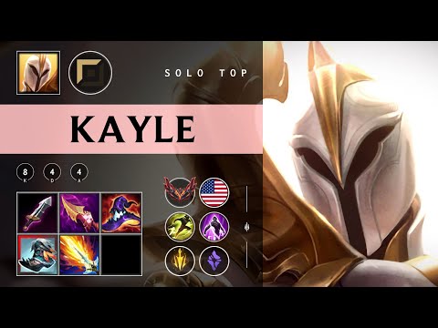 Kayle Top vs Warwick - NA Grandmaster Patch 25.24