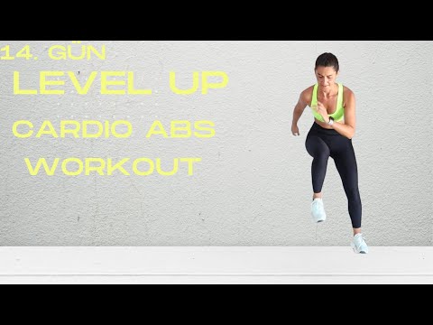 Level Up — 26 Gün | 14. Gün | Core ve Karın — Kardiyo