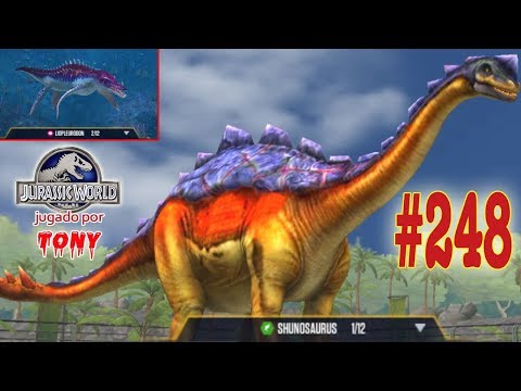 Jurassic World "Cap. 248 - Liopleurodon al 40 y Shunosaurus al 40" por Tony